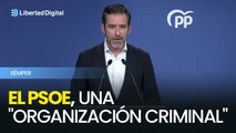 Sémper acusa al PSOE de actuar como una 