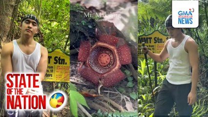 Mt. Makiling Hike Trail na may "makapigil-hiningang" Rafflesia flower, mapapasyalan na ulit | SONA