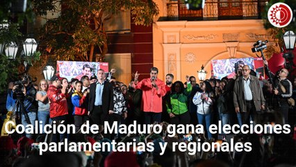 Coalición de Maduro gana elecciones legislativas y regionales