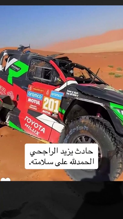 يزيد الراجحي يكشف تطورات الحالة الصحية بعد حادث رالي باها الأردن