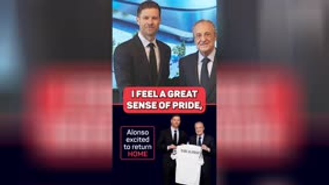 Alonso can't wait to get started back 'home' at Real Madrid