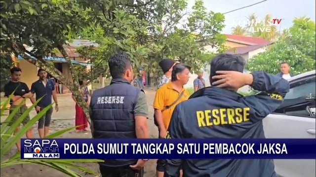 Penangkapan Pelaku Pembacokan Jaksa di Serdang Bedagai oleh Polisi