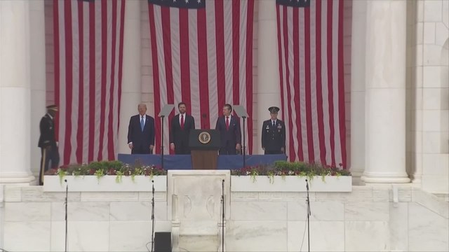 Jd Vance’s emotional prayer during James D Key’s Memorial Day speech at Arlington Cemetery leaves everyone speechless.