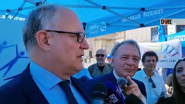 Roma - LAVORO. GUALTIERI: ACCANTO ALLA UIL PER PIÙ DIGNITÀ E SICUREZZA (26.05.25)