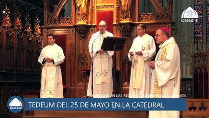 El 25 de Mayo en La Plata: fuerte mensaje también de la Iglesia local