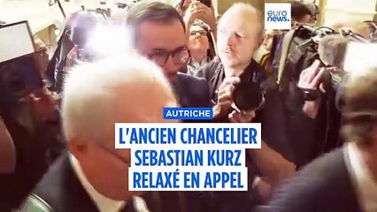Autriche : l'ancien chancelier Sebastian Kurz relaxé en appel