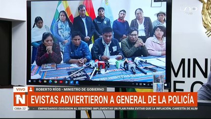 ULTIMO MOMENTO: MINISTRO RIOS