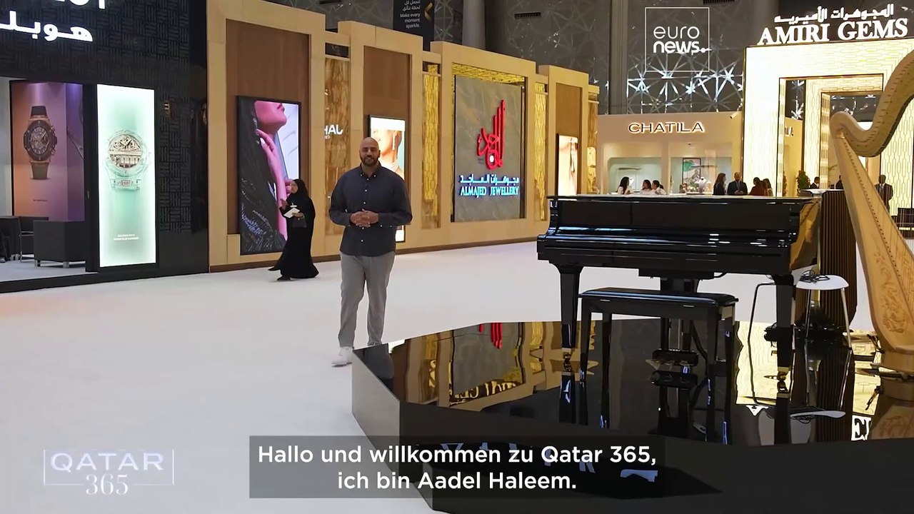 Glanzvolle Modelle: Schmuck in Katar