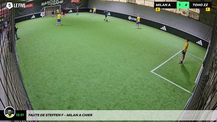 Faute de Steffen F - Milan A Chier