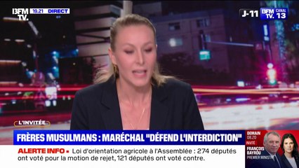 Marion Maréchal: "Tous les préceptes de l'Islam ne sont pas compatibles avec la République"