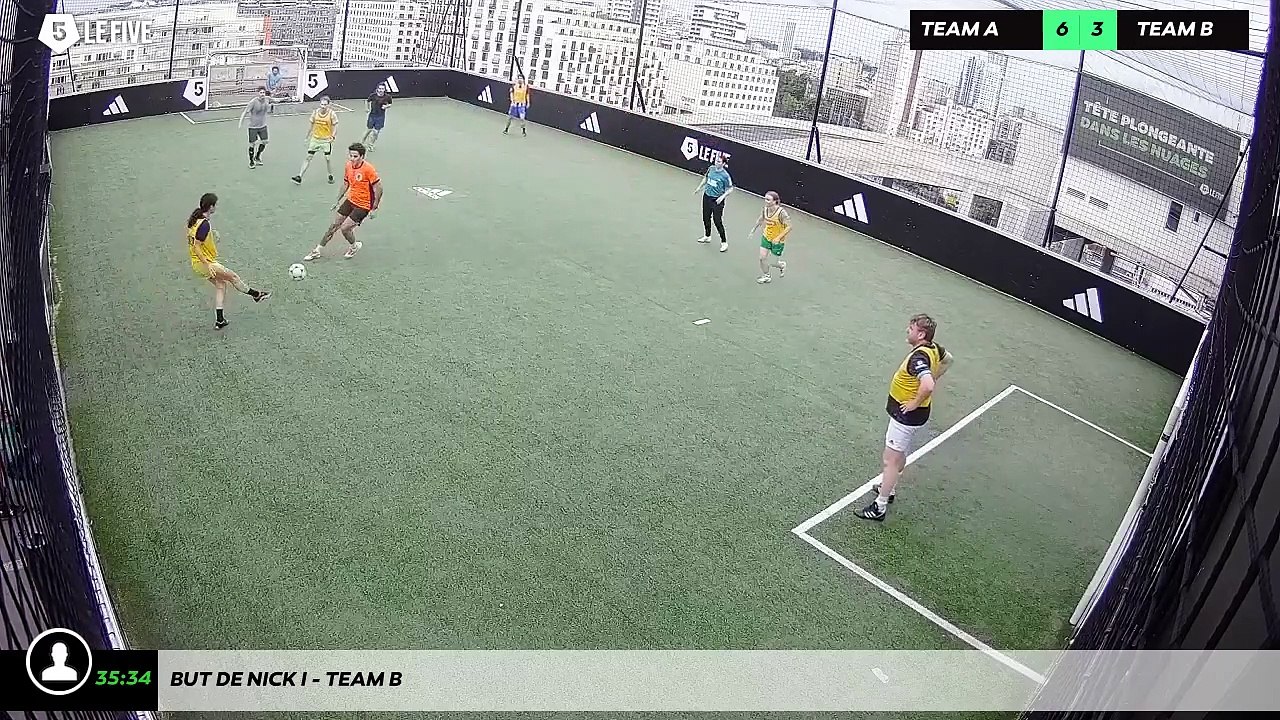 But de Nick I - Team B