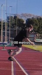 Ibai esprinta durante más de un minuto en la cinta de correr