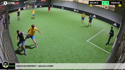 Faute de Steffen F - Milan A Chier