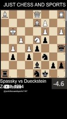 Andreas Dueckstein defeats Spassky with a pin (1984)
