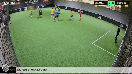 Faute de B - Milan A Chier