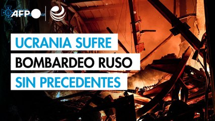Ucrania dice que sufrió bombardeo ruso sin precedentes, tras críticas de Trump a Putin