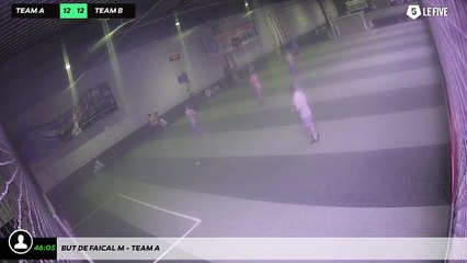 But de Faical M - Team A