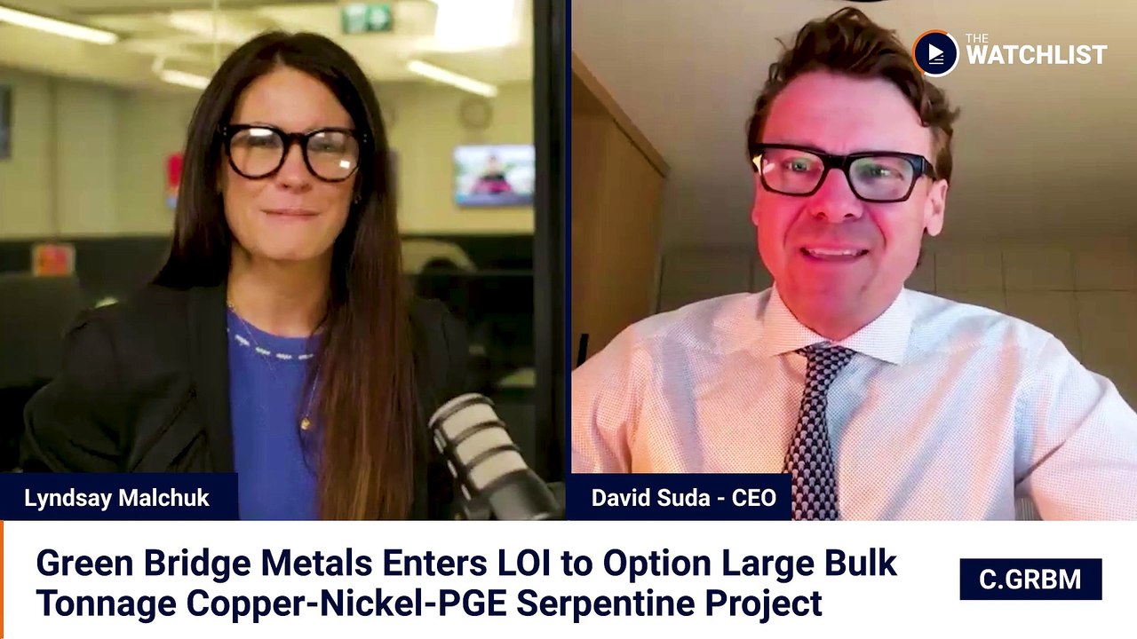Green Bridge Metals With CEO, David Suda