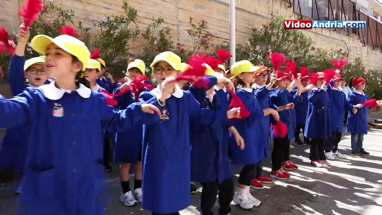 Andria: inaugurato il nuovo giardino presso la scuola "Rodari" in occasione dell'evento "Aule Aperte"
