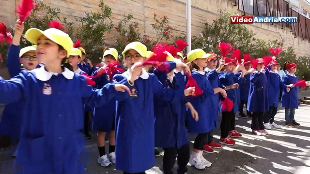 Andria: inaugurato il nuovo giardino presso la scuola Rodari in occasione dell'evento Aule Aperte