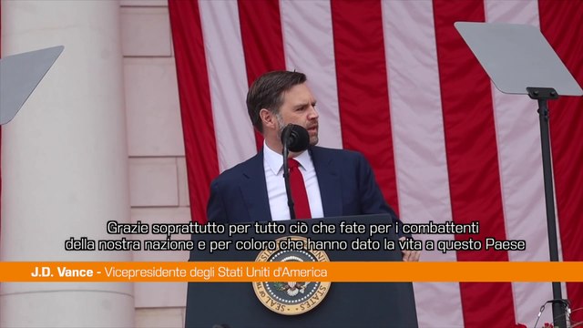 Memorial Day, Vance Onore a coloro che hanno dato la vita al Paese