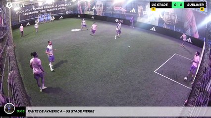 Faute de Aymeric A - Us Stade Pierre