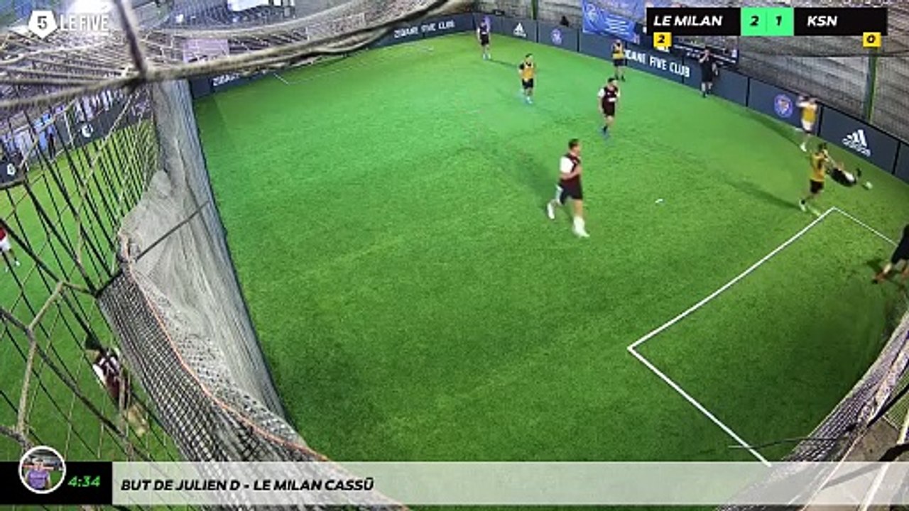 But de Julien D - Le Milan CassÉ