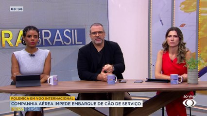 Companhia aerea impede embarque de cão de serviço e cancela voo