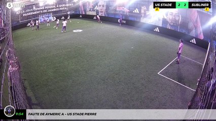 Faute de Aymeric A - Us Stade Pierre
