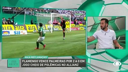 Foi pênalti para o Flamengo contra o Palmeiras? Turma do Jogo Aberto analisa lances polêmicos