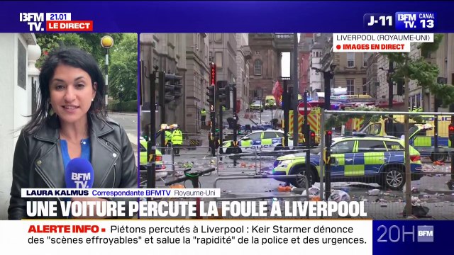 Une voiture percute plusieurs piétons lors de la parade des champions à Liverpool, un homme arrêté