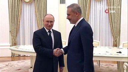 Putin ve Fidan, Rusya-Ukrayna Savaşı’nı ele aldı