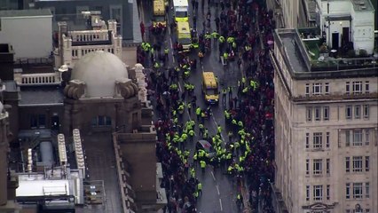 Car hits pedestrians at Liverpool victory parade