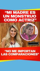 Danka Castro asegura que Daniela Castro, su mamá es "un moustro como actriz"