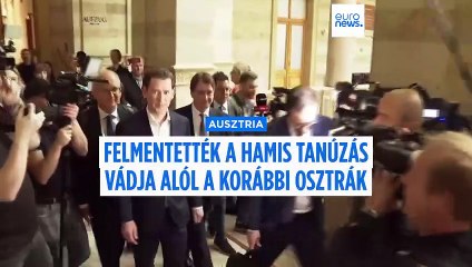 Felmentették a hamis tanúzás vádja alól a volt osztrák kancellárt