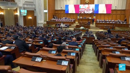 Nicosur Dan, juramenta como presidente de Rumania