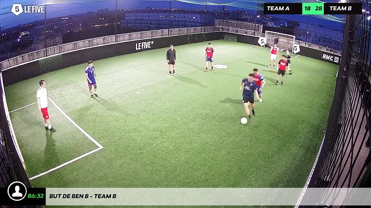 But de Ben B - Team B