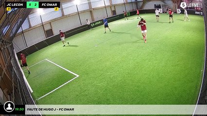 Faute de Hugo J - Fc Omar