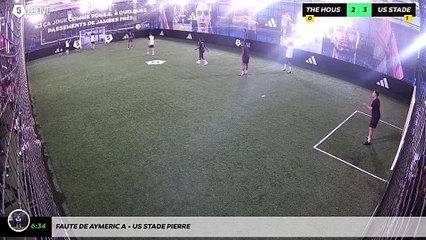 Faute de Aymeric A - Us Stade Pierre