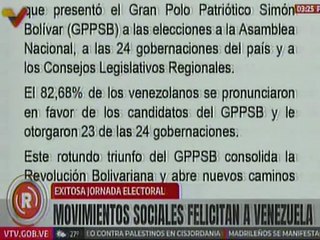 Internacional Antifascista Capítulo Bélgica celebra el rotundo triunfo de la democracia en Venezuela
