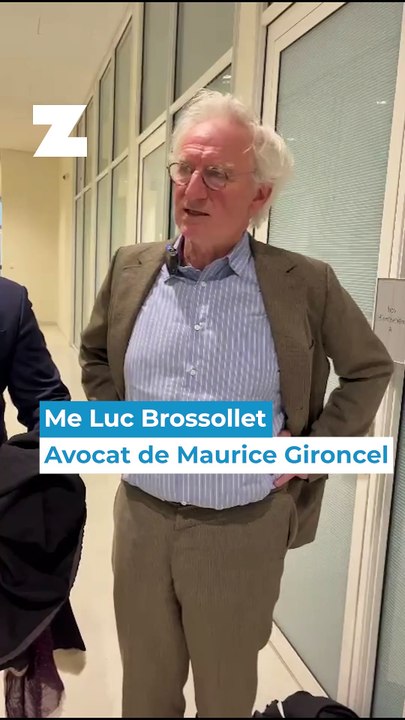 Me Luc Brossollet, avocat de Maurice Gironcel