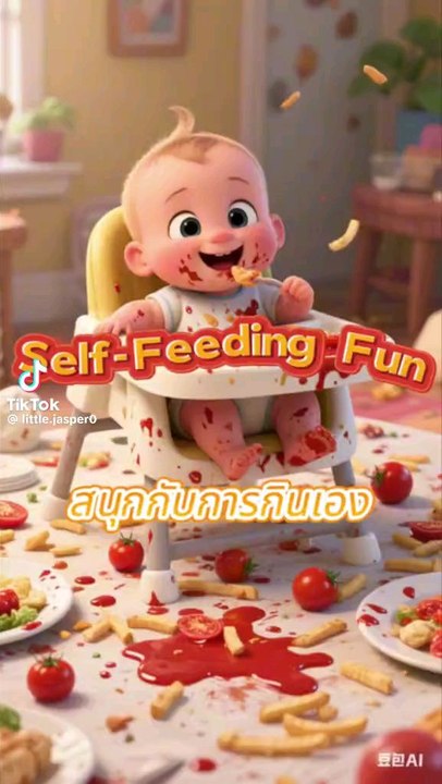 self feeding fun😍