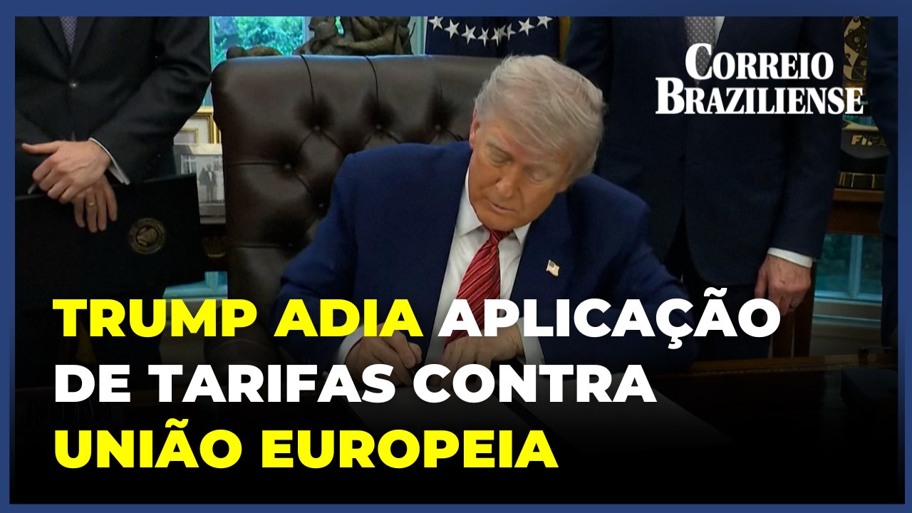 Trump adia para julho a aplicação de tarifas contra União Europeia