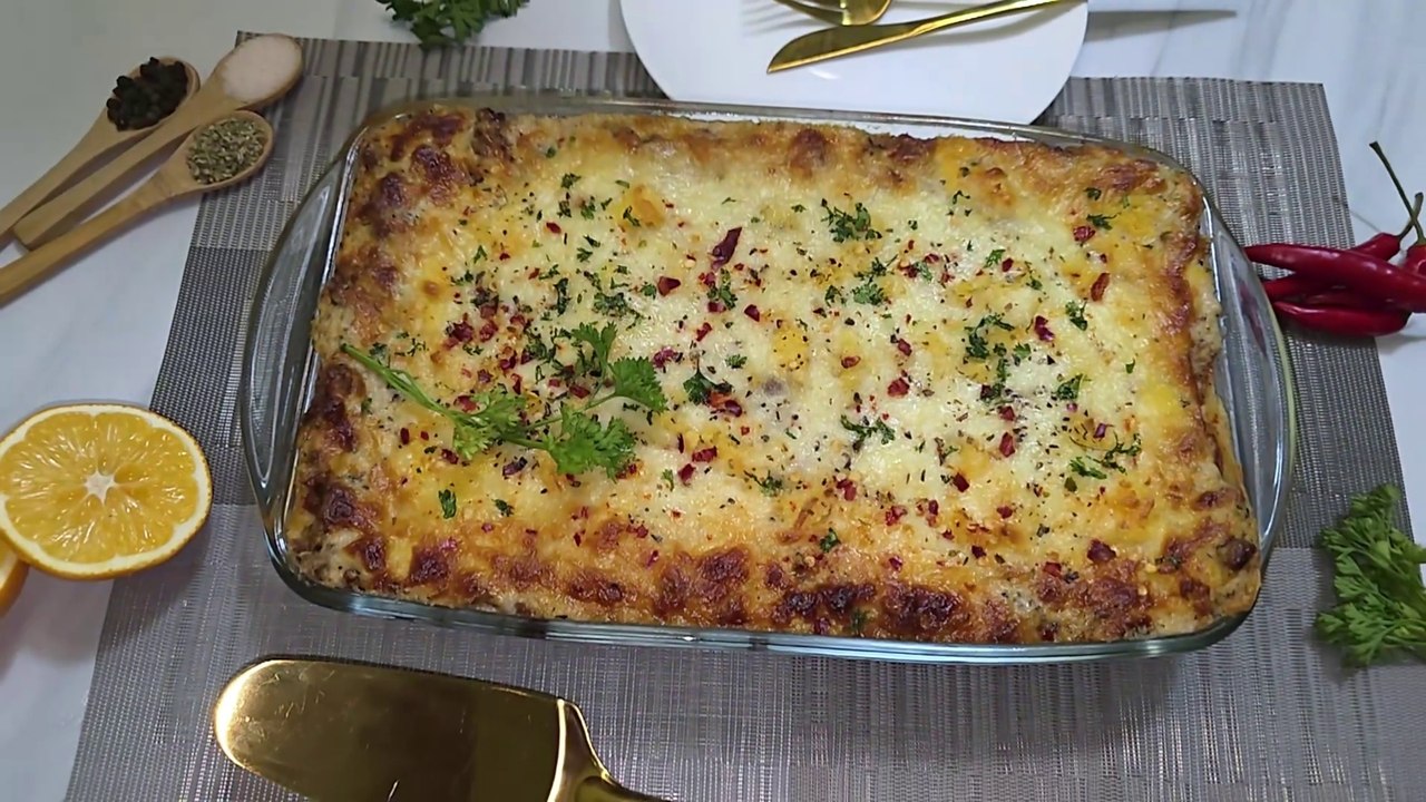 Beef Lasagna || Lasagna Recipe || Lasagna with Ground Beef || Italian Recipe