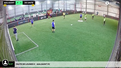 Faute de Lounes K - Malsaint Fc