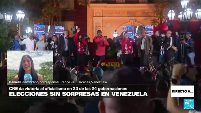 Directo a... Caracas y el panorama en Venezuela tras los comicios regionales