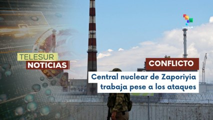 Kiev bombardeó las inmediaciones de la central nuclear de Zaporiyia