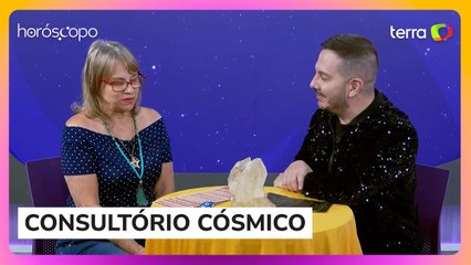 Consultório Cósmico: André Mantovanni recebe a taróloga Rowena para tirar dúvidas da audiência