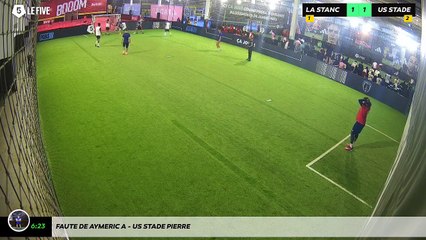 Faute de Aymeric A - Us Stade Pierre
