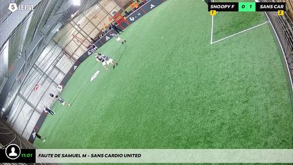 Faute de Samuel M - Sans Cardio United